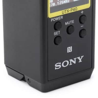 Sony UTX-P40 UHF Wireless Plug-on Transmitter - 470MHz-542MHz image 3