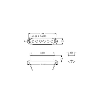SSL-4 Quarter Pound Strat Flat Sans Capot Seymour Duncan image 2