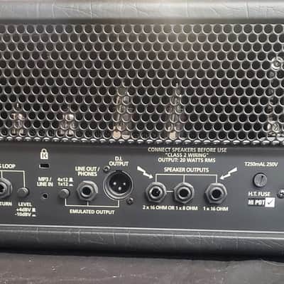 Blackstar HT-20RH MKII 2-Channel 20-Watt Guitar Amp Head with Reverb 2019 - Present - Black image 7