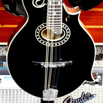2025 Eastman MD-514 Limited Edition Mandolin w/ Case! Gloss Black! VERY NICE!!! image 3