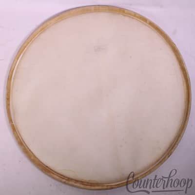 *Slingerland Radio King 24"Bass Drum Calf Skin Head Vintage 40s Batter/Resonant* image 3