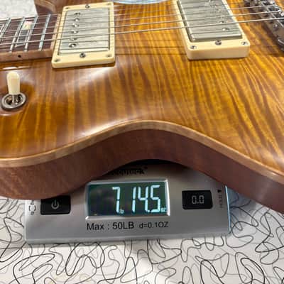 Nik Huber Orca 59 Bernie Marsden Flame Top Burst 2023 - Honey 7lbs 14.5 oz image 12