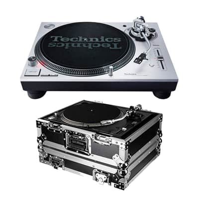 Technics SL-1200MK7 Direct Drive Turntable + Odyssey Flight Zone Universal Ata Case image 1