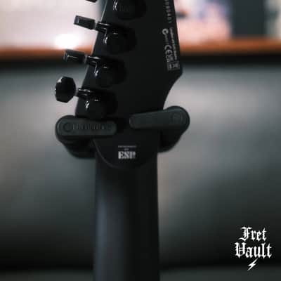 ESP LTD ESP LTD Alex Wade XJ Signature 7-string Baritone Electric Guitar - Black Satin 2025 image 4