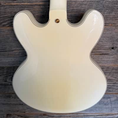 Used Gibson Custom Shop Alex Lifeson "Inspired By" ES-355 2008 - Alpine White image 9