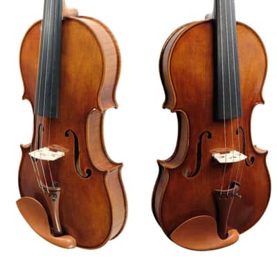 Guarneri del Gesù 1743 “Il Cannone” Handmade 4/4 Italian Spruce & European Maple Outfit Violin image 6