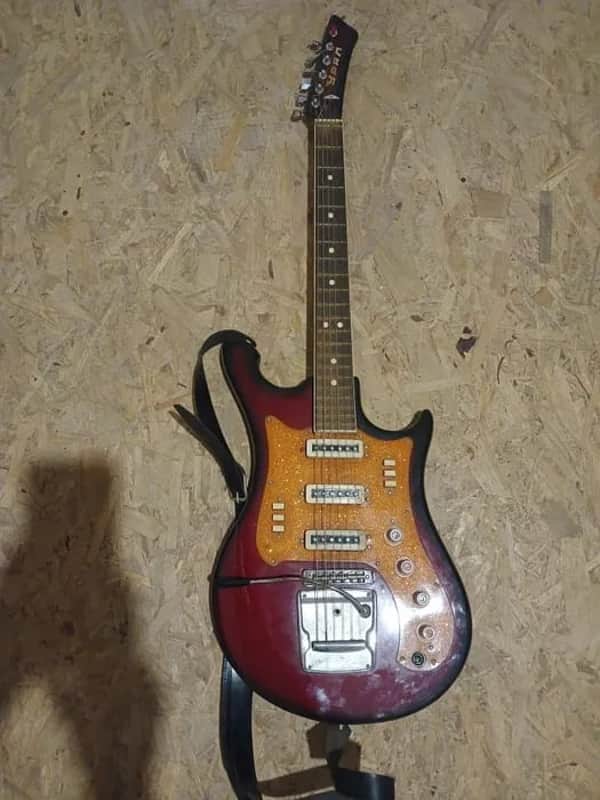 Original, no repair Ural guitar