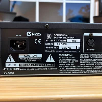Roland XV-5080 128-Voice Synthesizer Module image 2