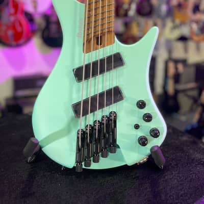 Ibanez Bass Workshop EHB1005MS Bass Guitar - Sea Foam Green Matte Auth Dealer- Get Plek’d! 180 image 1
