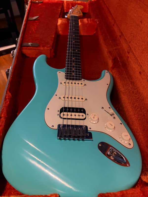 Fender American Ultra Luxe Vintage '60s Stratocaster HSS 2025 - Present - Sea Foam Green