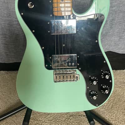 Fender Vintera II '70s Telecaster Deluxe with Tremolo, Maple Fretboard 2023 - Present surf green image 8