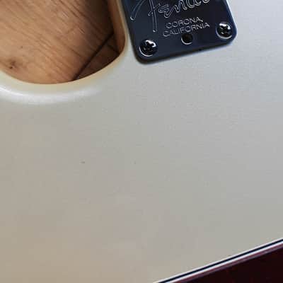 Fender American Deluxe Stratocaster 2011 - Olympic Pearl image 20