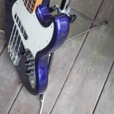Fender Jazz bass MIM 1996 purple 1996 - Purple image 4