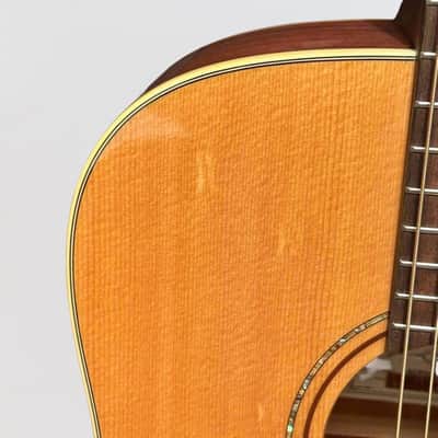 Alvarez AD30CE Dreadnought Acoustic Electric Cutaway Guitar - Natural image 9