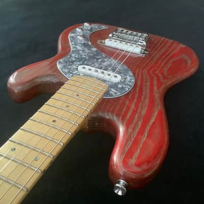 JD Guitars 2022 Couchcaster Red /Silver image 16