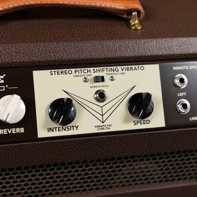 Magnatone Panoramic Stereo 2X10 Combo Amplifier - Traditional Brown image 6