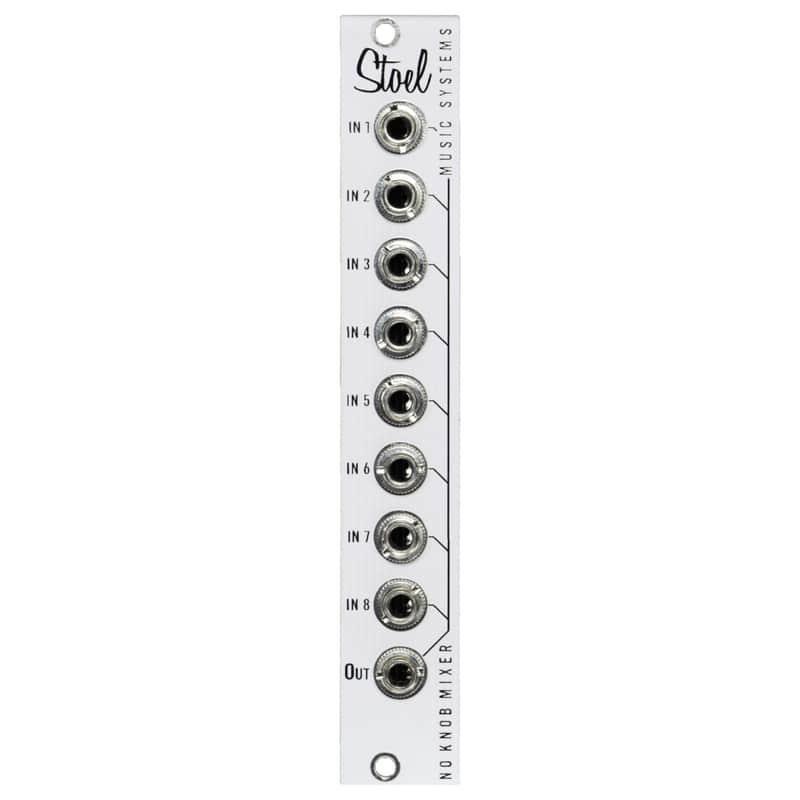 Stoel Music Systems No-Knob Mixer Eurorack Module image 1