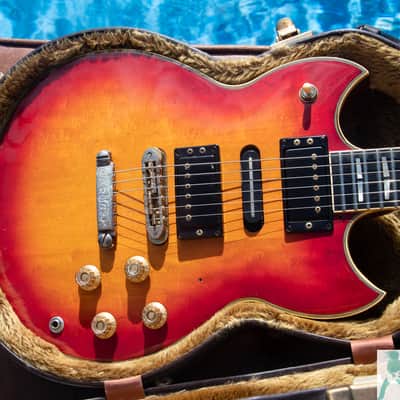 Customized 1981 Yamaha SG-2000 - HSH - Cherry Sunburst w Ebony Fretboard - Made in Japan - Pro Set Up! (Perfect Frets/Action/Intonation) image 12