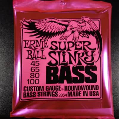 Ernie Ball 2834 Super Slinky 045-100 Bass Strings image 1