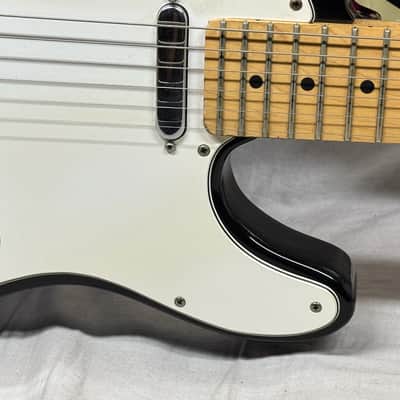 Fender USA Telecaster Standard Guitar with Case 1999 - Black / Maple neck image 6