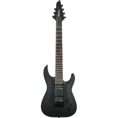 Jackson JS Series Dinky Arch Top JS22-7 DKA HT, Amaranth Fingerboard, Satin Black image 1
