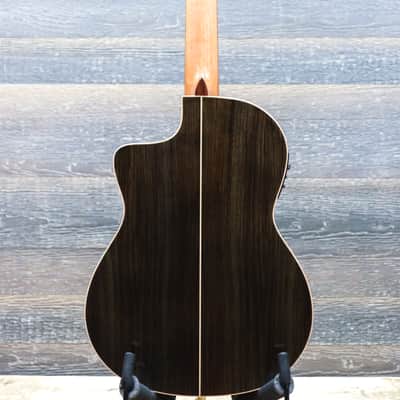Cordoba GK Studio Negra Solid European Spruce Top Flamenco Electro-Classical Guitar image 3