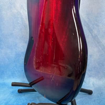 Fender Japan JB-62 Jazz Bass Magenta Burst, MIJ image 16