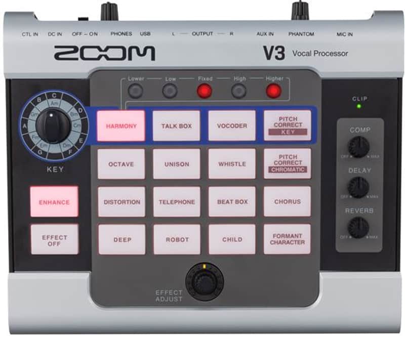 Zoom V3 Vocal Effects Processor image 1