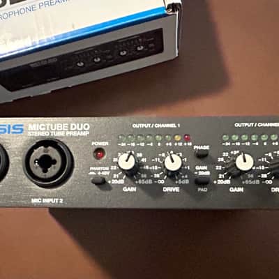 Alesis MicTube Duo Stereo Tube Microphone Preamplifier | Reverb