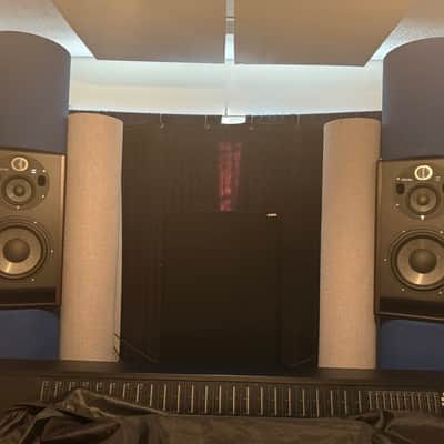 Focal Trio11 Be 2/3-Way Active Nearfield / Midfield Studio Monitors (Pair) 2023 - Black / Red Ash Sides image 1