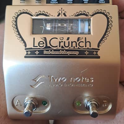 Reverb.com listing, price, conditions, and images for two-notes-le-crunch-pedal
