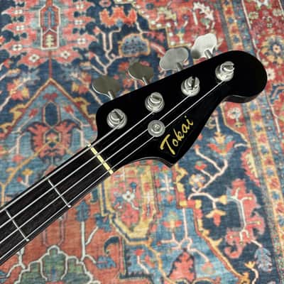 Tokai Jazz Sounds MIJ JB-45 Jazz Bass Black - 1982 image 4