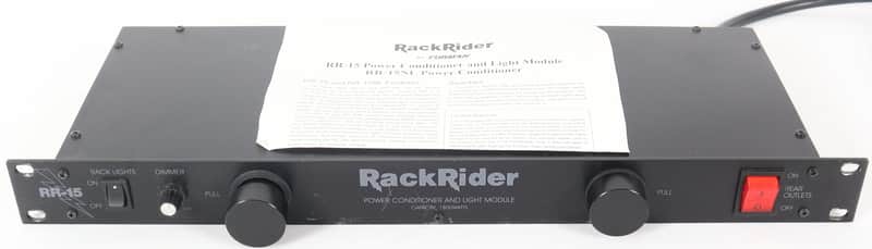 Furman Rack Rider RR-15 Power Condition Light Module Rackmount