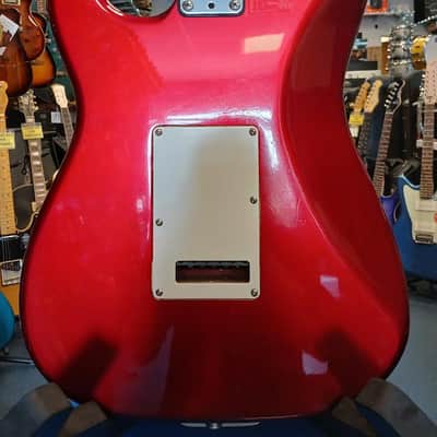 Fender American Deluxe Stratocaster Electric Guitar - Red w/ HS Case image 2