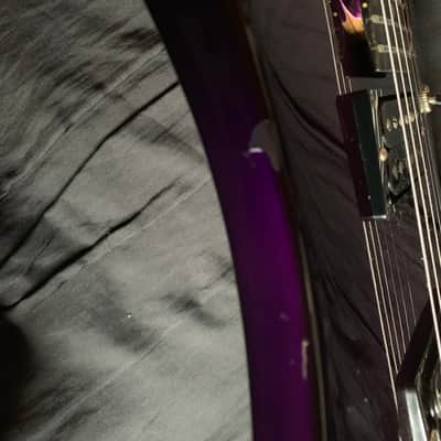 Washburn N4 1992 Metallic Purple burst image 7