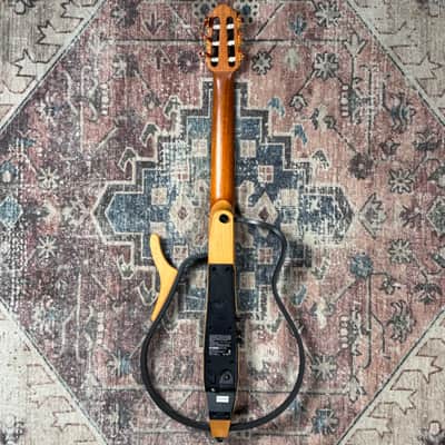 Yamaha SLG100N Silent Guitar Natural Nylon String Classical Acoustic Electric Travel Guitar! image 6