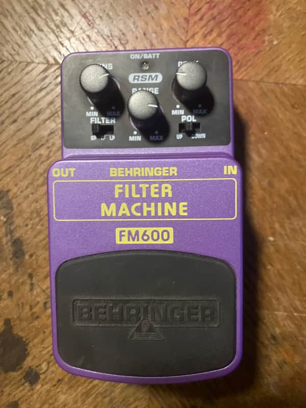 Behringer FM600 Filter Machine Pedal 2010s - Standard image 1
