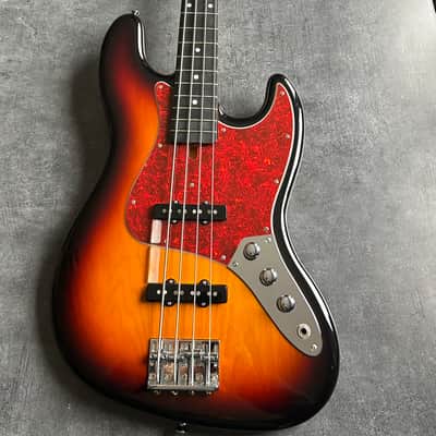 Schecter Japan Progauge PS-S-JB Jazz Bass 2014 Ebony Sunburst image 12