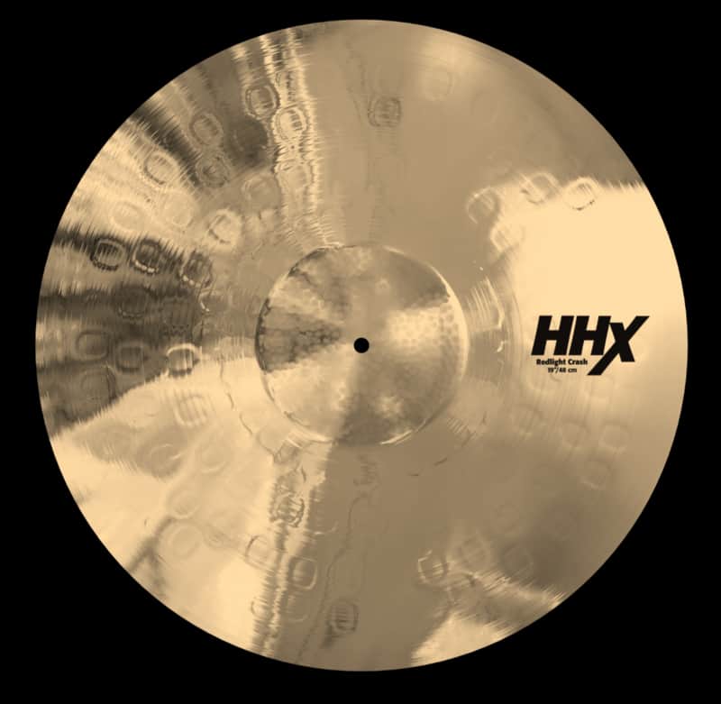 Sabian Cymbale 19” HHX Red Light Crash- Todd Sucherman image 1