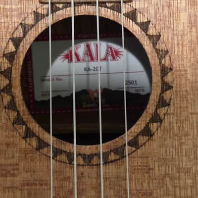 Kala KA-20T Burled Meranti Tenor Ukulele image 6