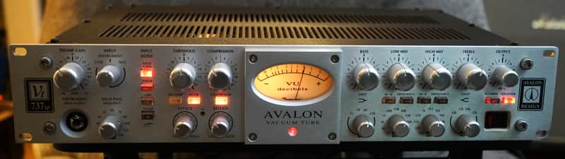 Avalon VT-737sp Tube Channel Strip w/Manual Very Clean image 1