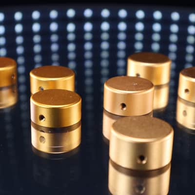 (9) Pedal Switch Toppers — Gold — (2) Styles image 2