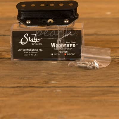 Suhr Woodshed T-Style Single Coil Pickup - Bridge - Black image 2