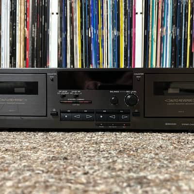 Sony TC-WR521 Dual Stereo Cassette Deck Player Recorder Japan PARTS/REPAIR READ image 2