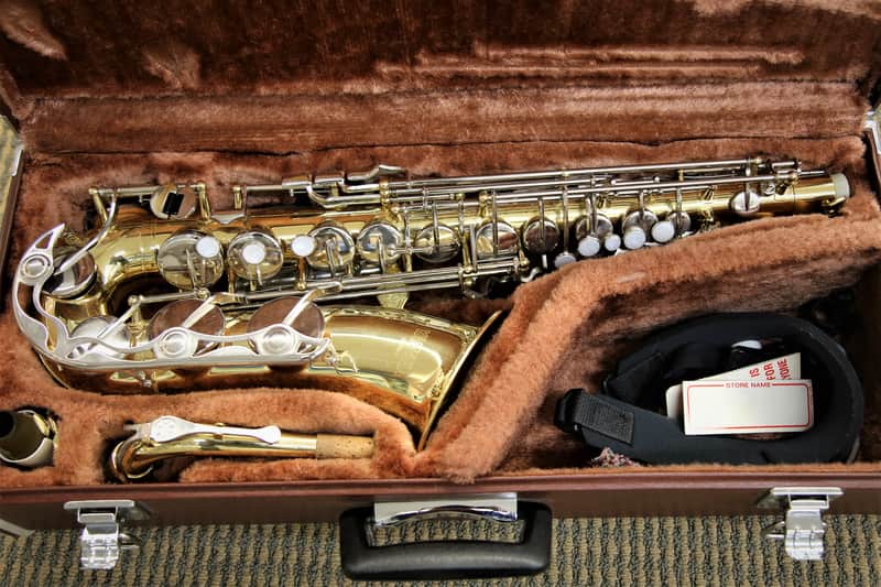 Yamaha AS 100 Alto sax Brass, laquer image 1