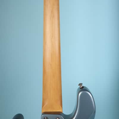 Mike Lull M5V Jazz Electric Bass 5 String Lake Placid Blue with Case image 18