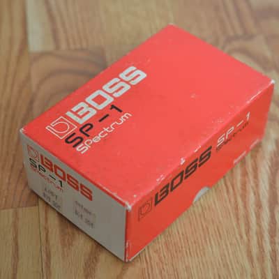Boss SP-1 Spectrum Vintage w/ box 1981 Red image 15