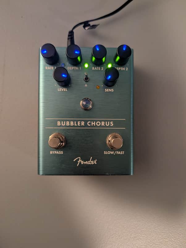 Fender Bubbler Chorus 2019 - Present - Teal | Reverb
