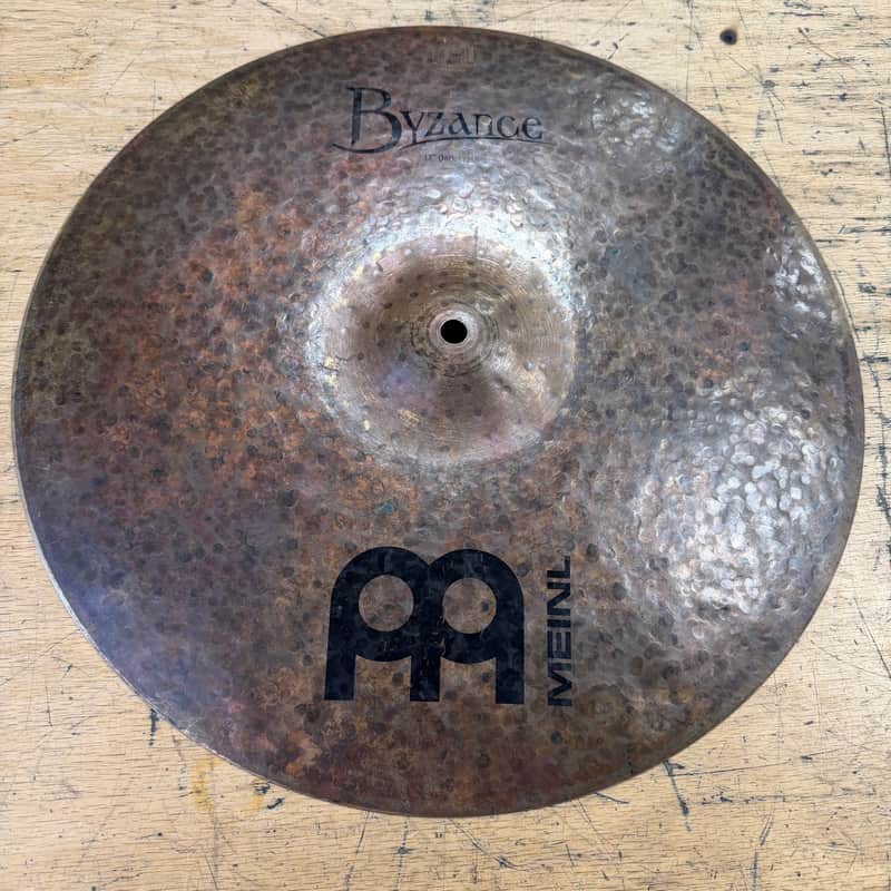 Used Meinl Byzance 17" Dark Crash Cymbal Made in Turkey 1242 grams image 1