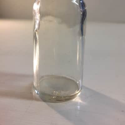 Vintage Glass Coricidin Bottle for Slide Guitar image 1
